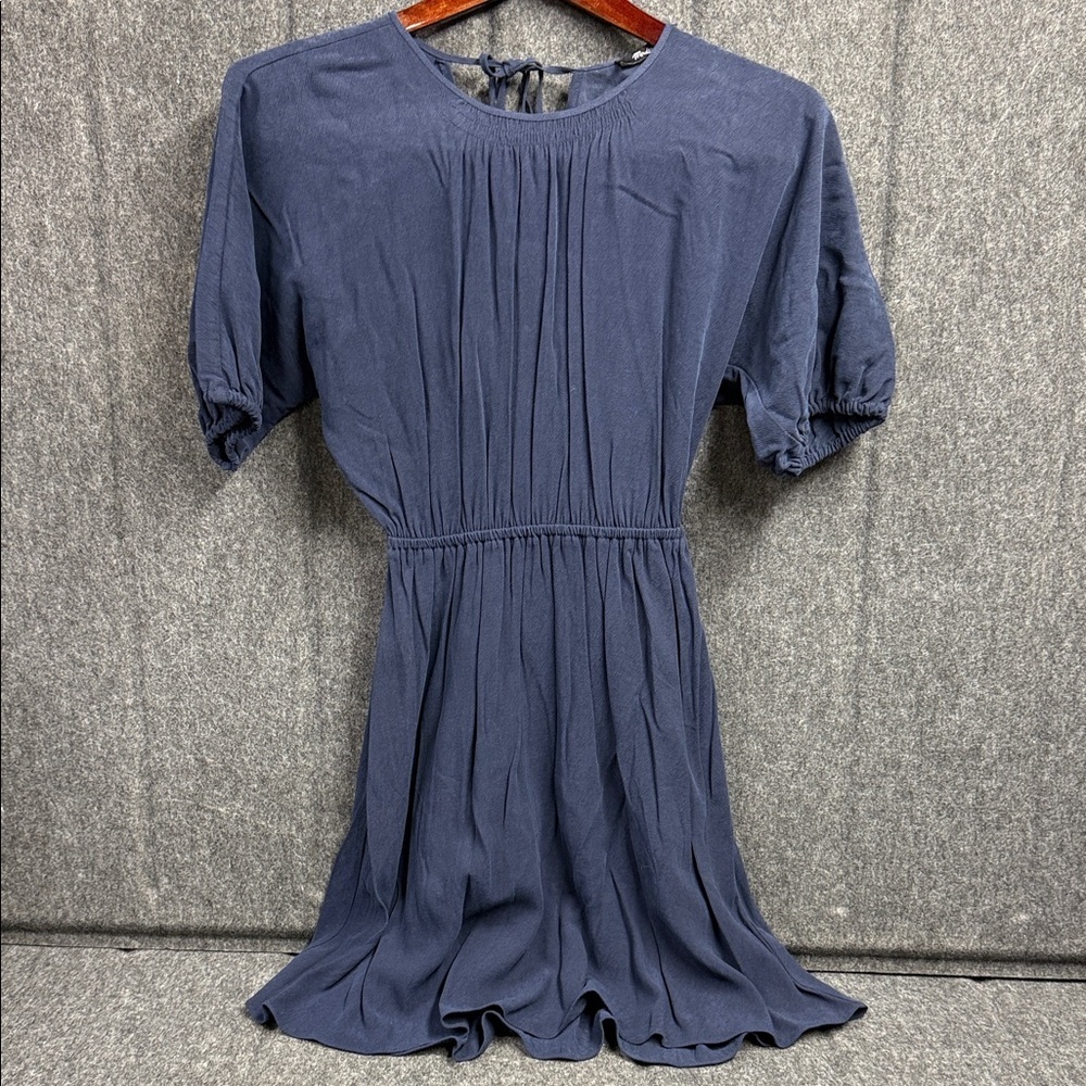 Madewell Navy Midi Dress